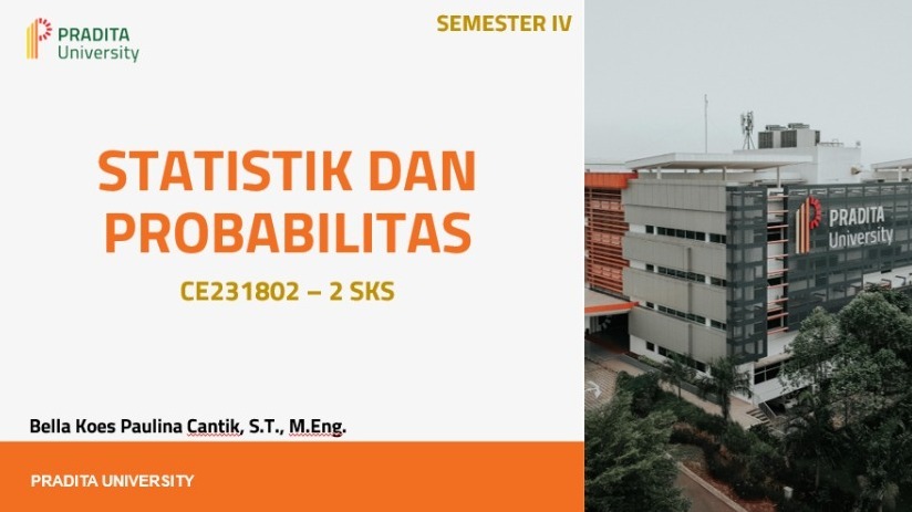 CE231802-Statistik dan Probabilitas 2 SKS