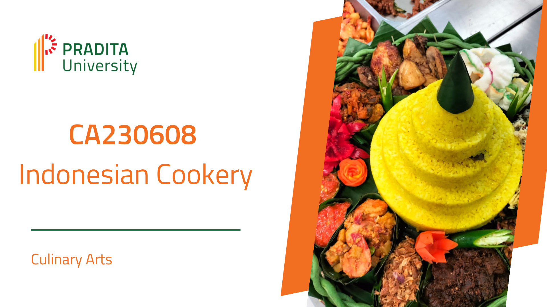 CA230608 - Indonesian Cookery 8 SKS 2022/2023