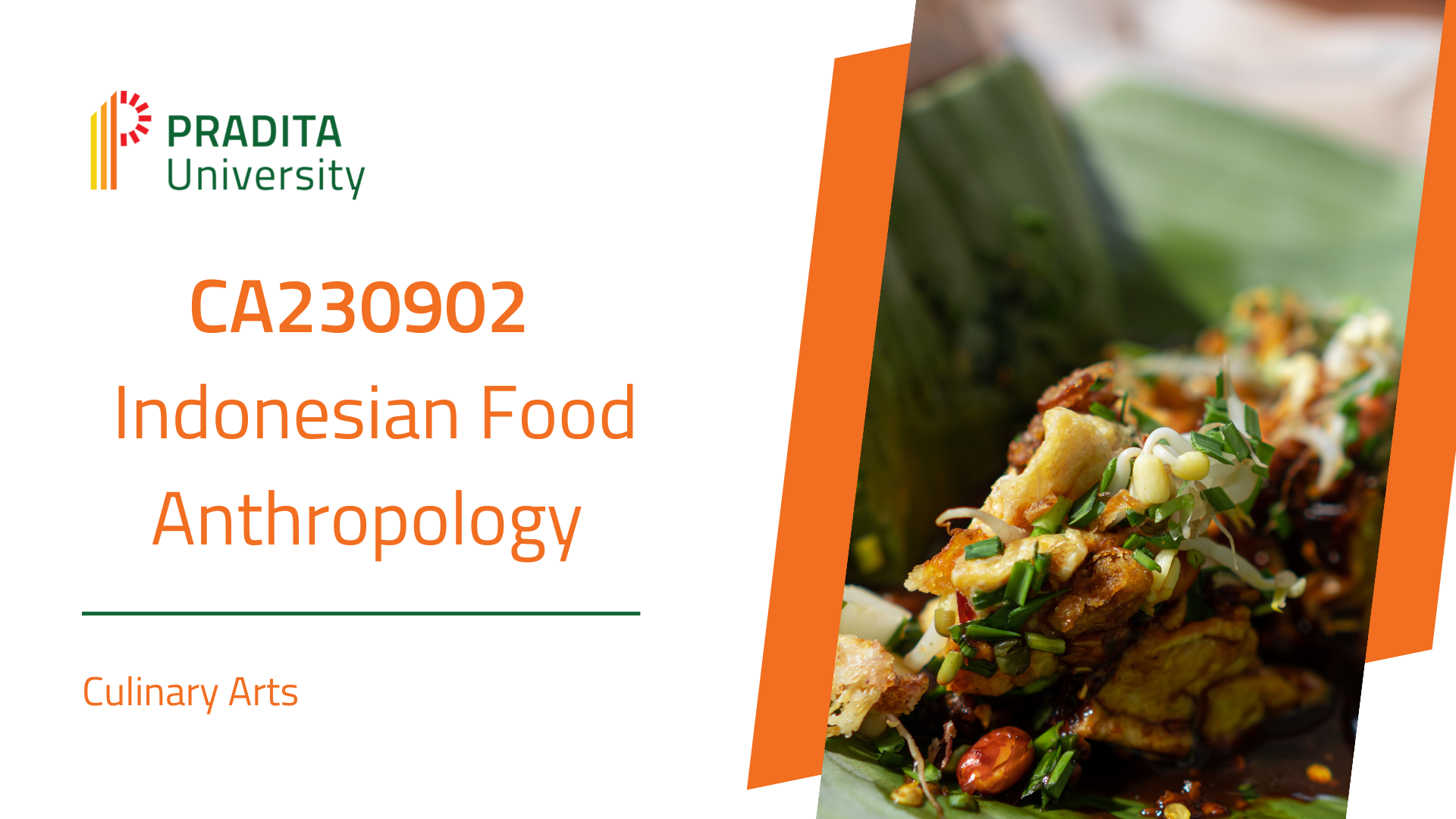 CA230902 - Indonesia Food Anthropology 2 SKS Genap 2022/2023