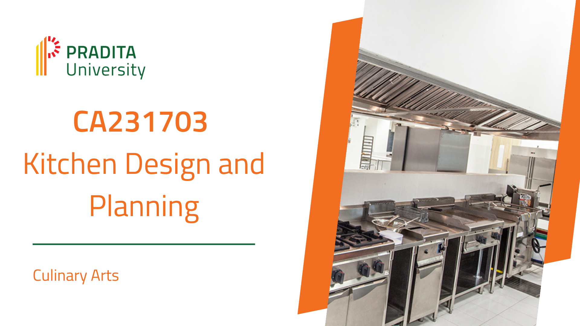 CA231703 - Kitchen Design and Planning 3 SKS Genap 2022/2023